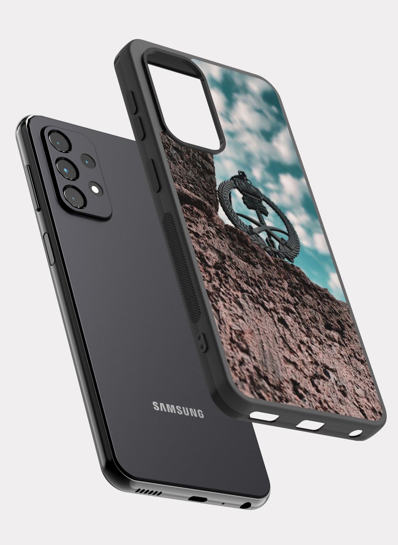 PXLAAT Samsung Galaxy A72 case cover Two Swords And Palm Tree - Image 2