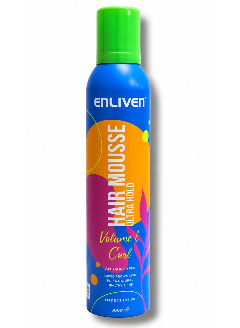 Enliven Hair Mousse Ultra Hold 300ml