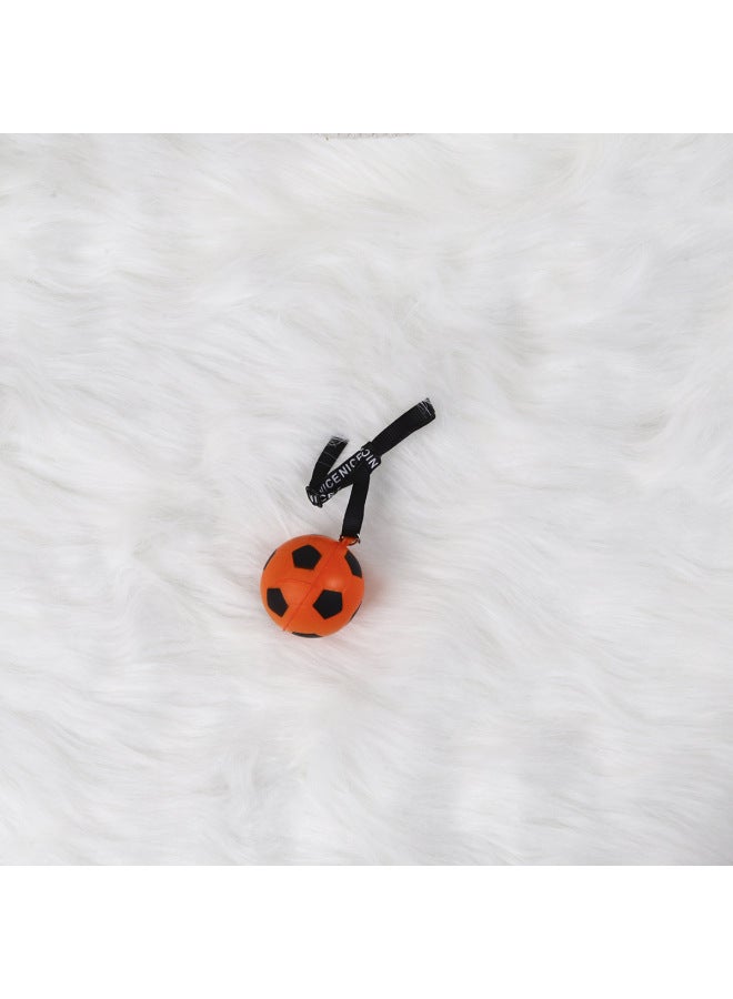 20CM Cm Doll Jewelry No Attribute Cotton Doll Basketball 15CM Baby Football Backpack Wholesale-Specifications:One Size Fits All-color:black Orange Football - Image 1