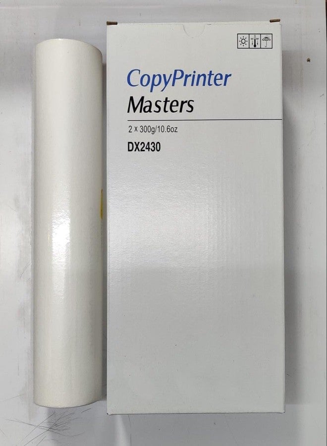 RT DX 2430 MASTER ROLL Pack of 2pc Compatible with RIso Copy Printer (DX2430 MASTER) - Image 1