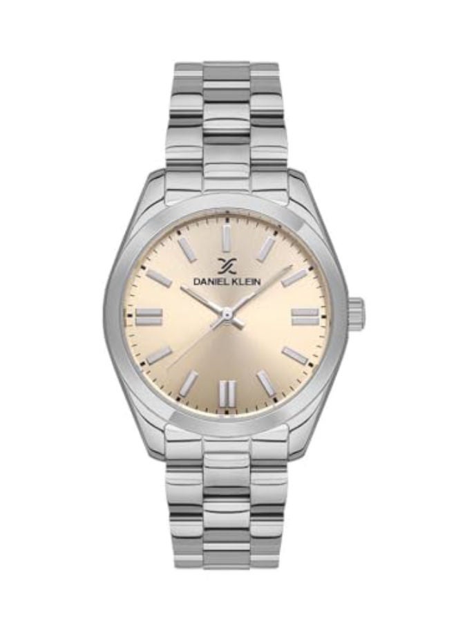 دانيل كلاين ساعة يد تناظرية من الفولاذ المقاوم للصدأ DK.1.13487-2