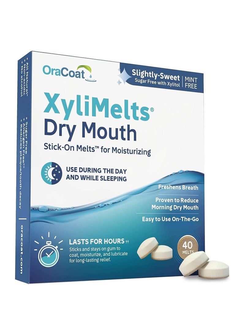 Oracoat Dry Mouth Slightly Sweet 40 Melts