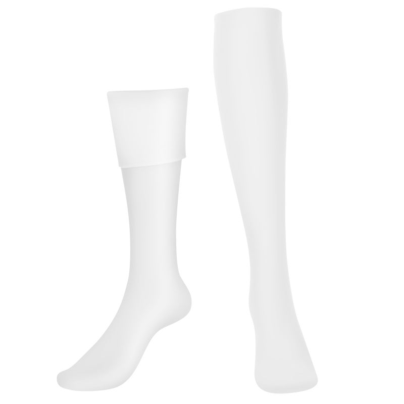 2pcs Moisturizing Socks Overnight Spa Sock Cosmetic Moisturizing Socks Knee High Sock For Men And Women Dry Cracked Feet - Image 1