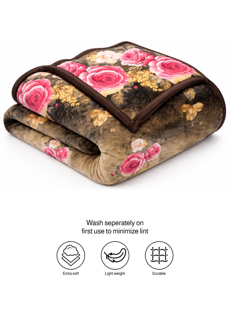 PARAJOHN Para John Double Flannel Fleece Blanket 200x230 cm Polyester Blanket - Image 3