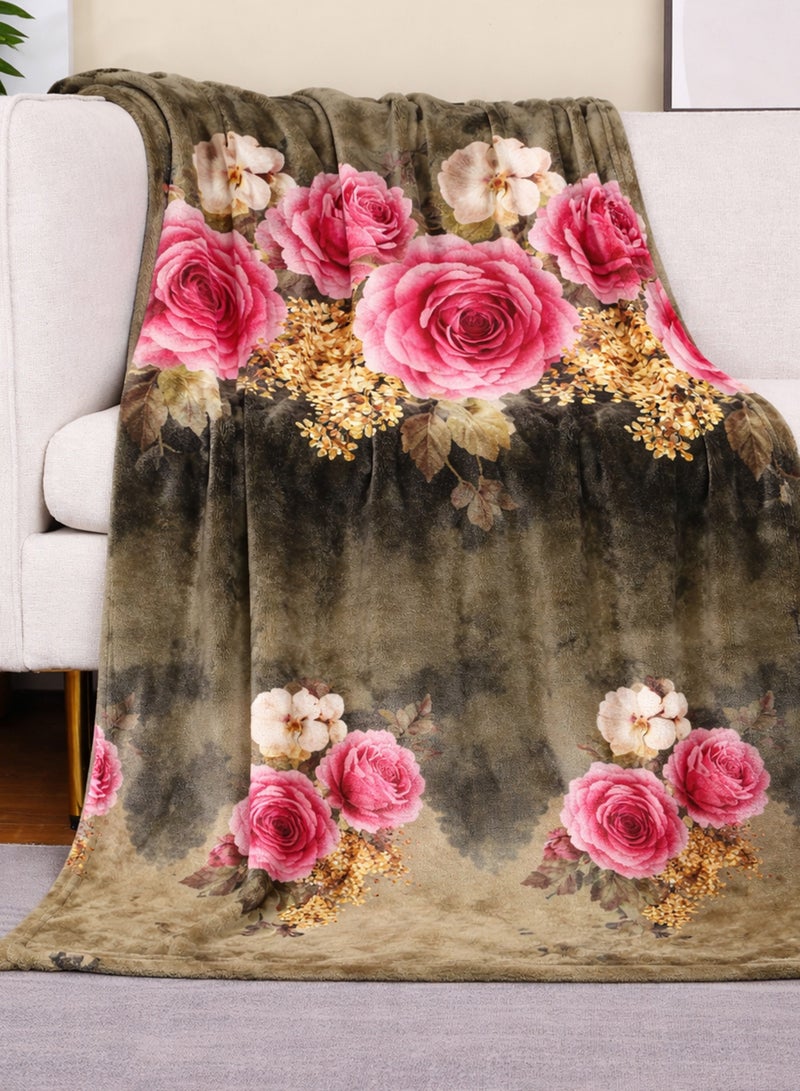 PARAJOHN Para John Double Flannel Fleece Blanket 200x230 cm Polyester Blanket - Image 1