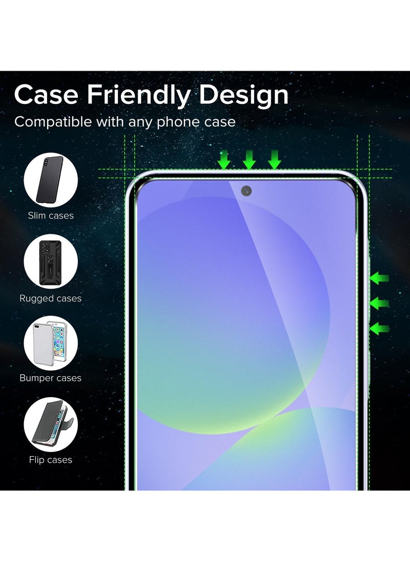 Generic - 2 Pack Tempered Glass for Samsung Galaxy A36 5G Screen Protector, Anti-Scratch Case Friendly Clear HD Film - Image 1