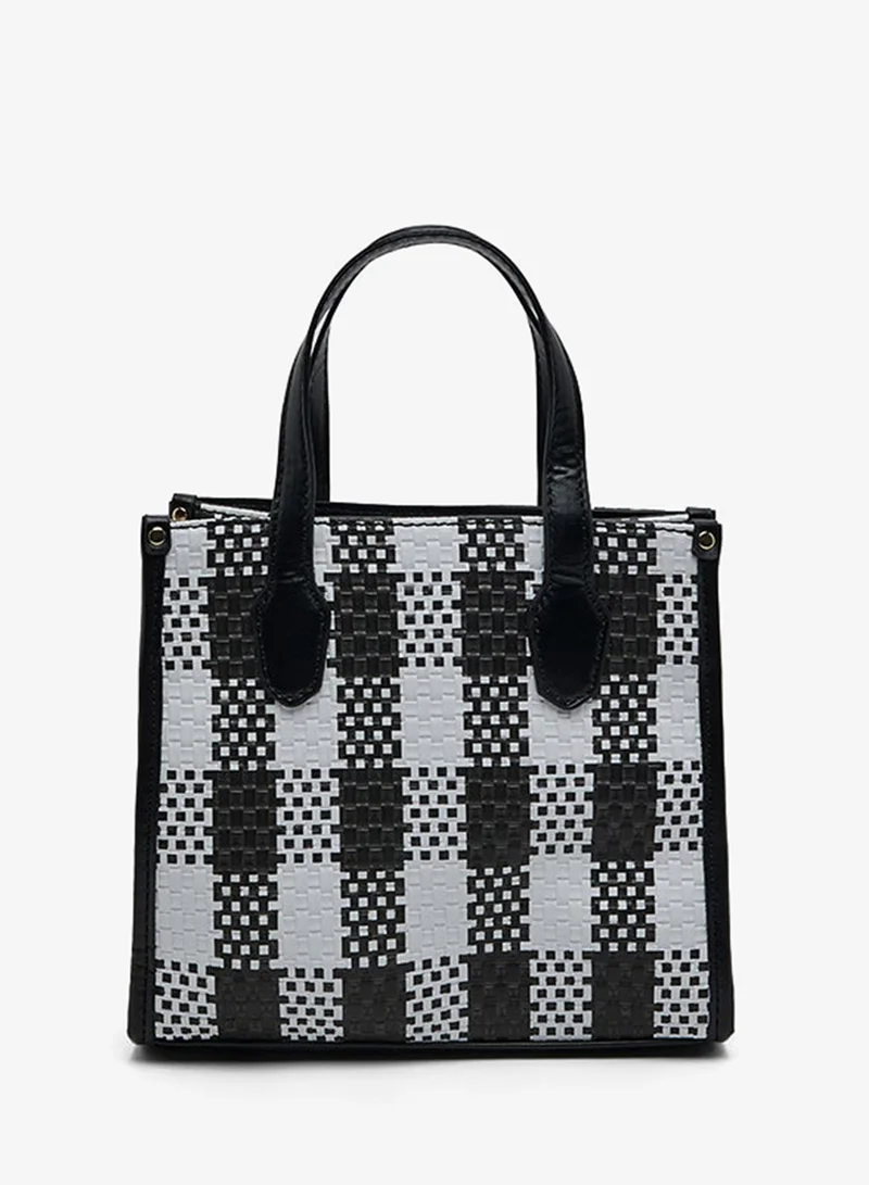 R&B Checked Mini Bag