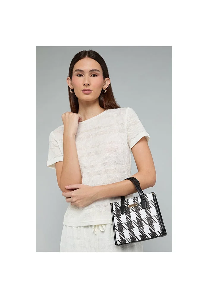 R&b  Checked Mini Bag for Women | Best Price UAE