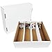Max Protection 4 Row Trading Card Storage Box 3200 ct Storage Box for Sports Gaming Baseball Cards Durable White Corrugated Bulk Card Organizer Boxes 200 lb Made in USA 3 Boxes - Image 3