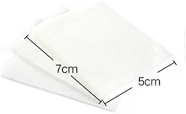 Rinpoche Lint Free Gel Nail Polish Removers Cotton Pads Cleaning Wipes Makeup Facial Soft Professional Nail Cotton Pads for Girls and Womens White Pack Of 450 - Image 2