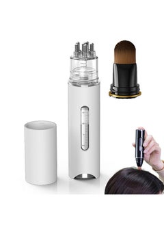 Hair Oil Applicator, Scalp Applicator Comb, Ball Root Comb Applicator Bottle, Applicator Comb,2Pcs Scalp Applicator Comb Set,Minoxidil Serum Liquid Massager To Promote Hair Growth,Roller Ball Scalp Massage Comb（Whtie）