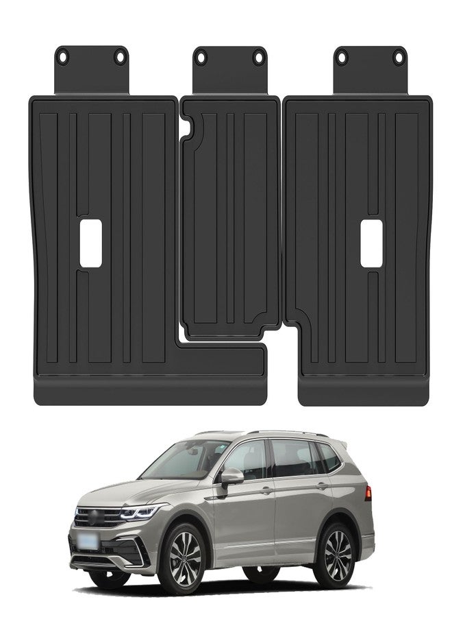 Elsetyler Rear Seat Back Cover Backrest Protector for 2018-2024 Volkswagen Tiguan 5 Seat Accessories with Hook&Loop Split Dog Seat Liner Pet Mat Cargo Trunk Liner - Image 1