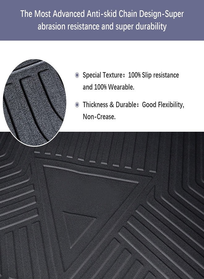 Elsetyler Rear Seat Back Cover Backrest Protector for 2018-2024 Volkswagen Tiguan 5 Seat Accessories with Hook&Loop Split Dog Seat Liner Pet Mat Cargo Trunk Liner - Image 3