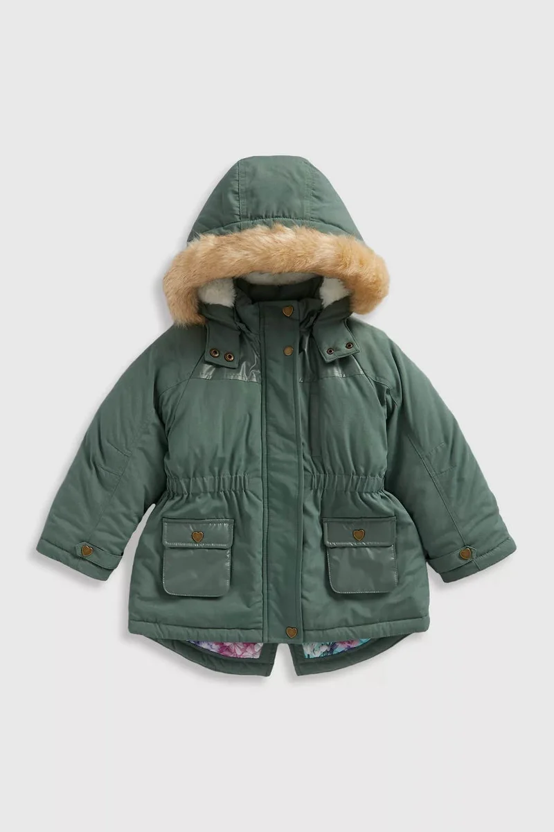 mothercare Khaki Parka Coat