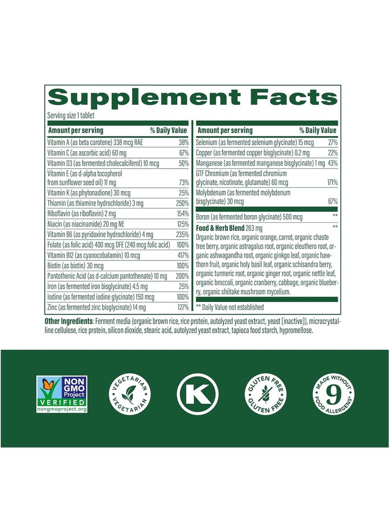 MegaFood Women's 40+ One Daily Multivitamin - Immune Support, Bone Health, Energy Metabolism, 30 Tablets (30 servings) - Image 2
