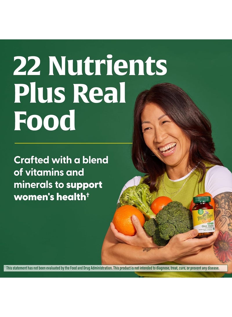 MegaFood Women's 40+ One Daily Multivitamin - Immune Support, Bone Health, Energy Metabolism, 30 Tablets (30 servings) - Image 5
