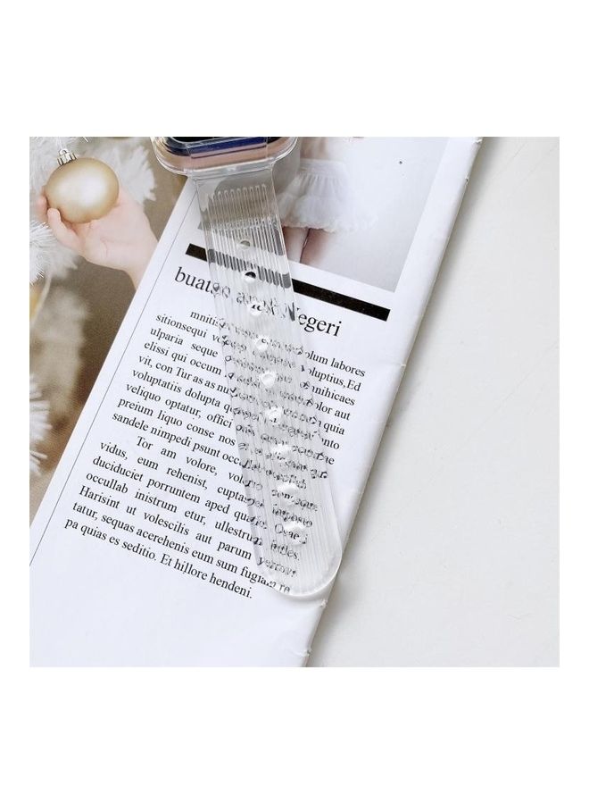 NIBEMINENT Candy Colour TPU Watchband For Apple Watch Series 3/2/1 42mm Transparent - Image 2