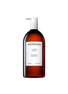 SACHAJUAN SACHAJUAN Thickening Hair Shampoo, Volumizing, Heat & UV Protectants, Shine & Smooth Volume, Paraben-Free 