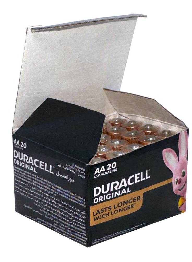 Duracell Pack of 2 Boxes Original AA 1.5V Alkaline Battery - Image 3