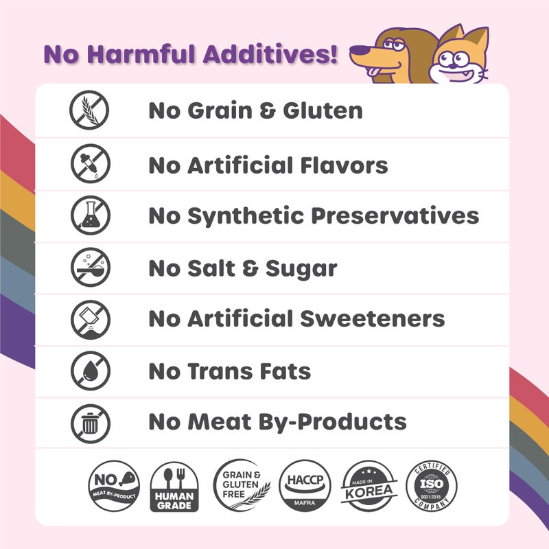 Choolip Squeeze Vita Stick Lickable Cat and Dog Treats â€“ 7-Count Variety Pack â€“ Creamy Puree with Multivitamins for Joints, Skin, Heart, Kidney, Liver, Eyes & Brain â€“ Grain-Free & Vet-Formulated - Image 4