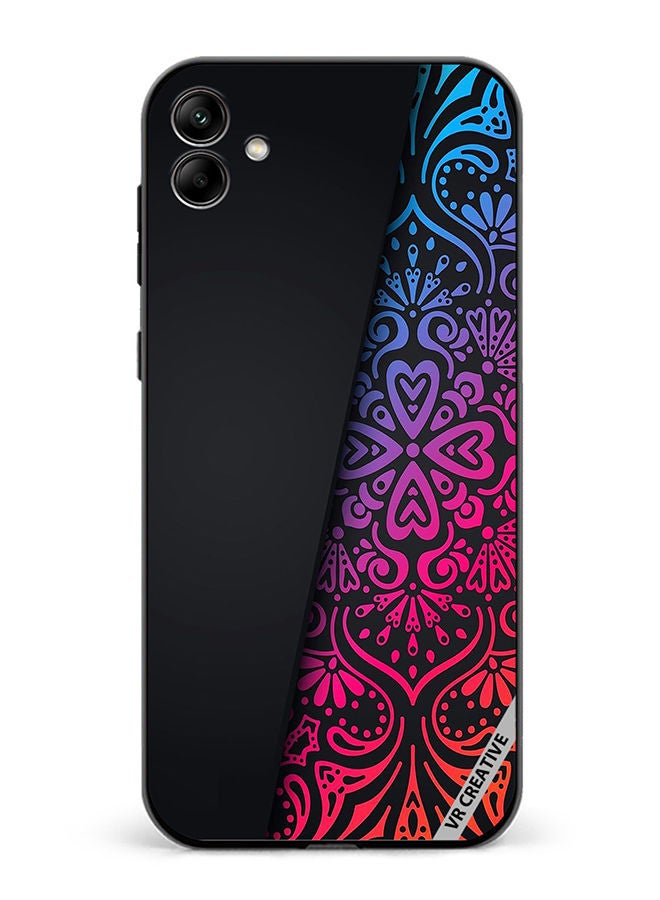 Protective Case Cover For Samsung Galaxy A04 Mandala Design Multicolour