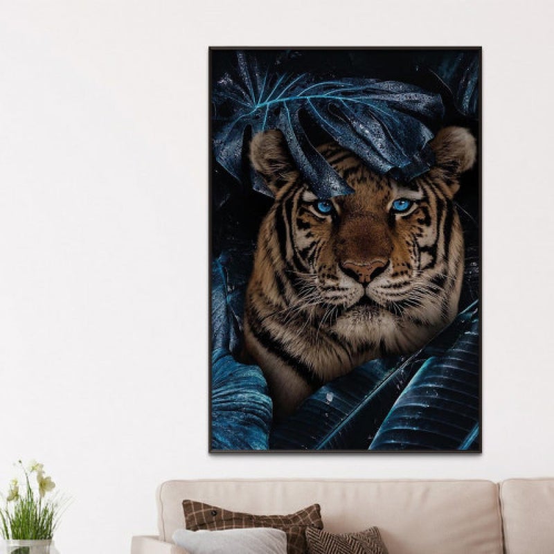 Marktna Modern design canvas painting with a hollow frame, size (60×90), one piece - Image 1