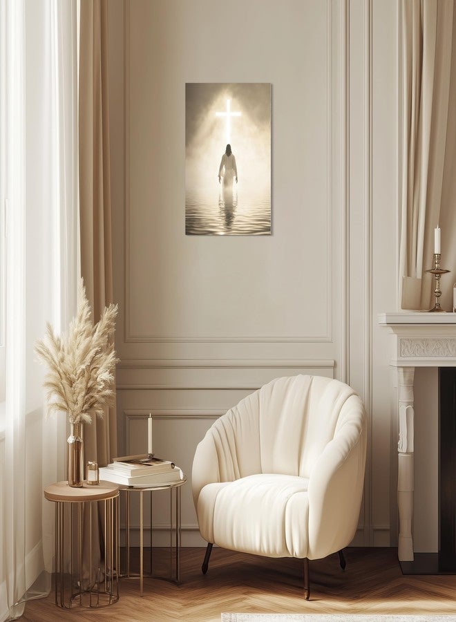 TracyArt Jesus Wall Art, Picture of Jesus - Christian Wall Art, Jesus Posters for Walls, Unframed 13" x 17" - Image 2