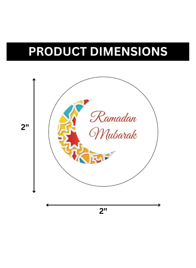 PRINTSHOP4ME Ramadan Mubarak Vinyl Stickers for Gift Wrapping Design 11 - Image 4