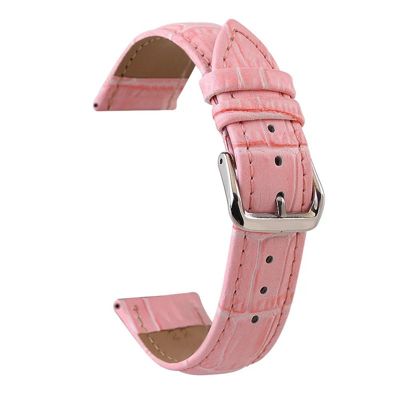 Bluejw Universal Replacement Leather Watch Strap 10mm-24mm – Fits Apple, Huawei, Garmin, Samsung & More - Image 1