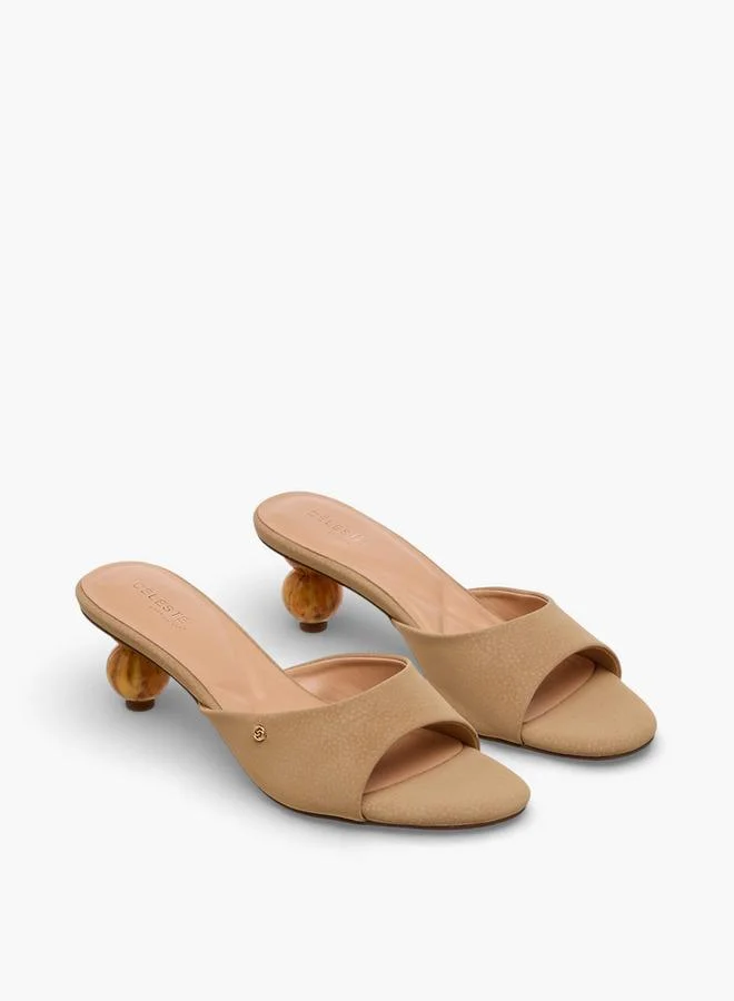 Women Stylised Spherical Heel Sandals