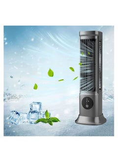 Tower Fan, Portable Air Streamlined Tower Fan with 3 Speeds, Table Fan, Bladeless Design, Quiet USB Powered,Vertical Air Conditioning Fan for Bedroom Home Office Desktop