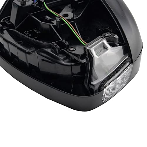 TRQ Passenger Side Power Mirror Paint to Match Blind Spot Indicator Manual Fold Compatible with 2013-2015 Mazda CX-5 MA1321225 - Image 5