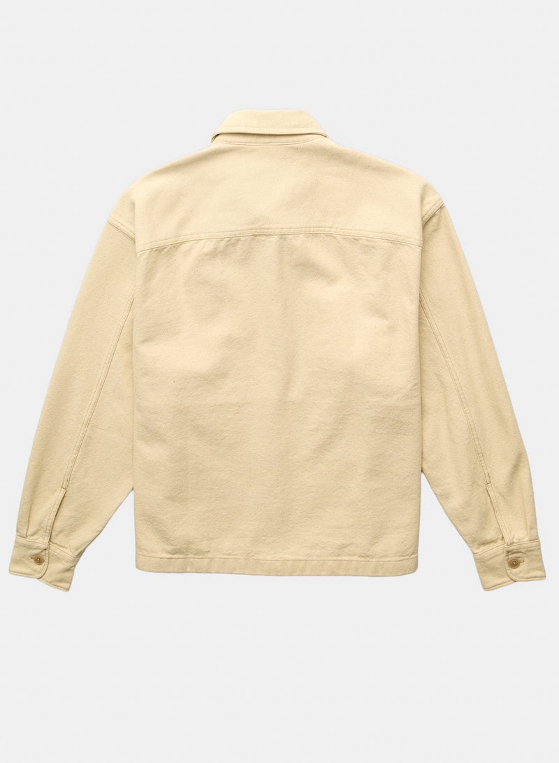 American Eagle AE Boxy Canvas Overshirt - Image 2
