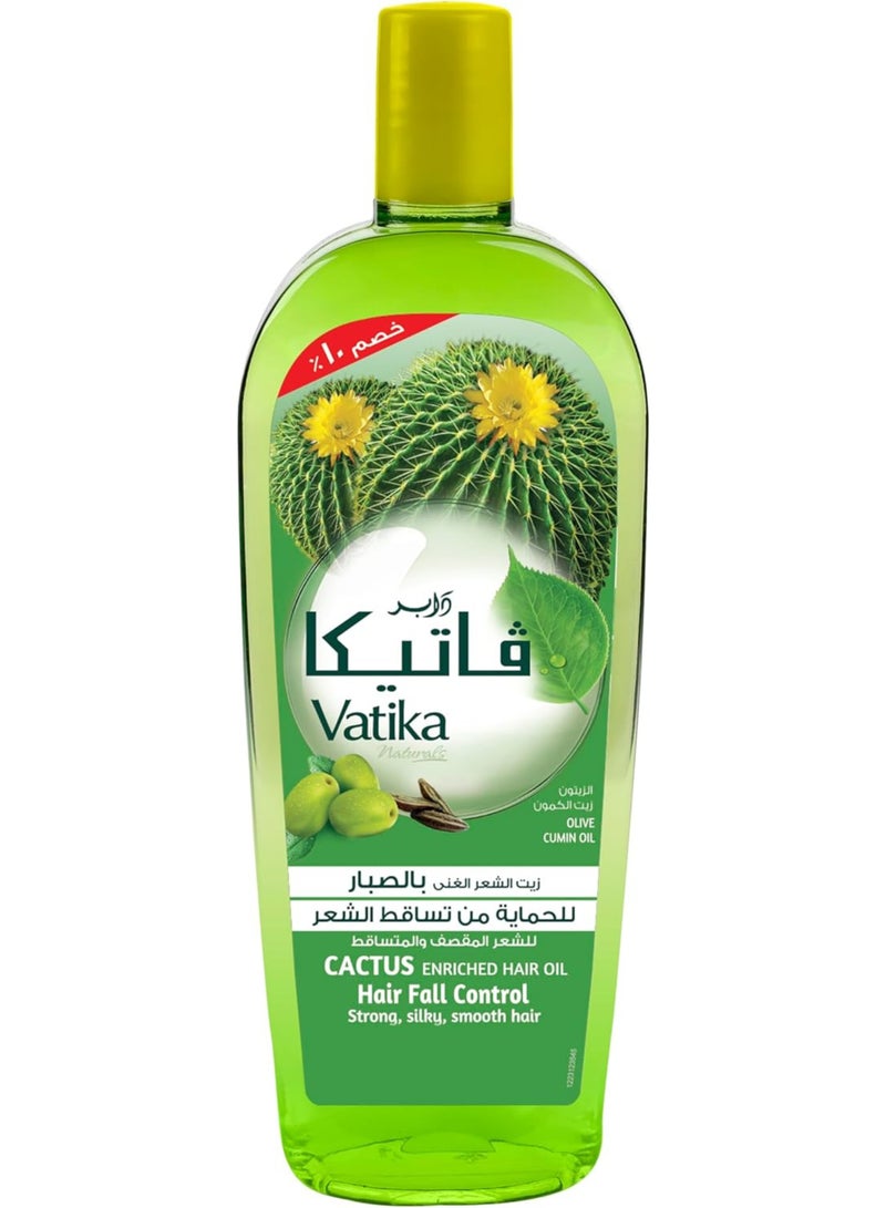 فاتيكا زيت الشعر الغني بالصبار – حماية فعّالة من التساقط، تغذية عميقة، وتقوية الشعر لمنحك شعرًا أكثر كثافة وحيوية