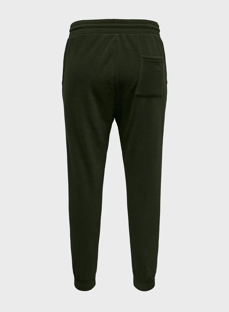 Only & Sons Drawstring Cuffed Sweatpants