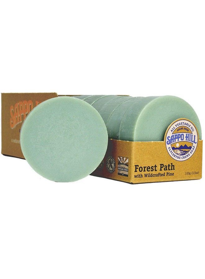 Sappo Hill Soapworks Forest Path Pine Soap 3.5 Oz - Image 1