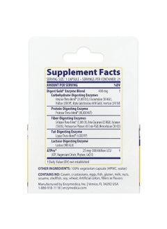 ENZYMEDICA Enzymedica, Digest Gold® with ATPro®, Maximum Strength , 21 Capsules  - Image 2