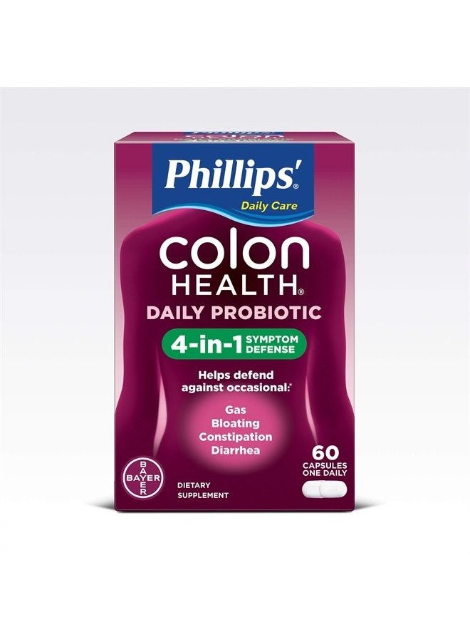 Phillips' - Phillips Colon Health Probiotic Capsules, 60 Count - Image 1