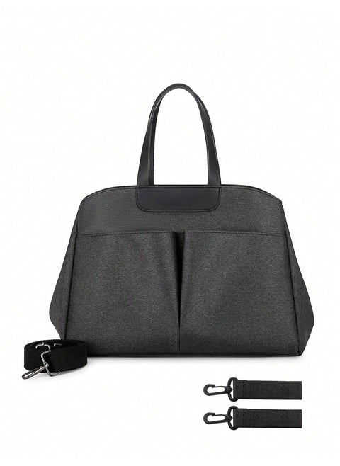 Multifunctional Baby Diaper Bags,Large Capacity Baby Bag for Mother,Waterproof Diaper Changing Totes,Portable Mommy Bag with Adjustable Shoulder Strap