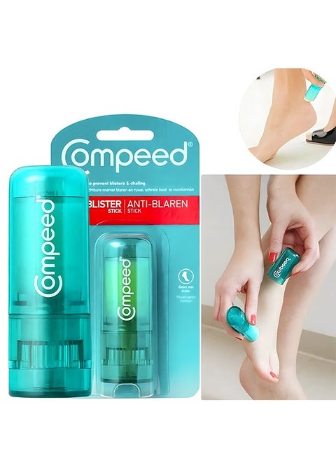 2 Pcs Anti-Blister Stick, Reduces Rubbing On the Skin, Proven to Stop Blisters and Chafing On Feet, Easy and Non-Messy to Apply, Apply to the Parts of Your Feet That Wear Easily Before Wear New Shoes