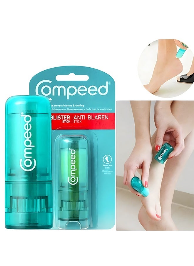 2 Pcs Anti-Blister Stick, Reduces Rubbing On the Skin, Proven to Stop Blisters and Chafing On Feet, Easy and Non-Messy to Apply, Apply to the Parts of Your Feet That Wear Easily Before Wear New Shoes