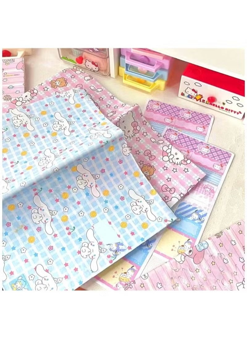Sanrio 9 sheets of cartoon Sanrio festive birthday gift wrapping paper  - Image 2