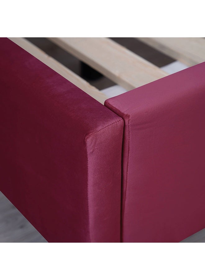 Pan Home Galia Base Velvet Pink 180X200 Cm - Image 1