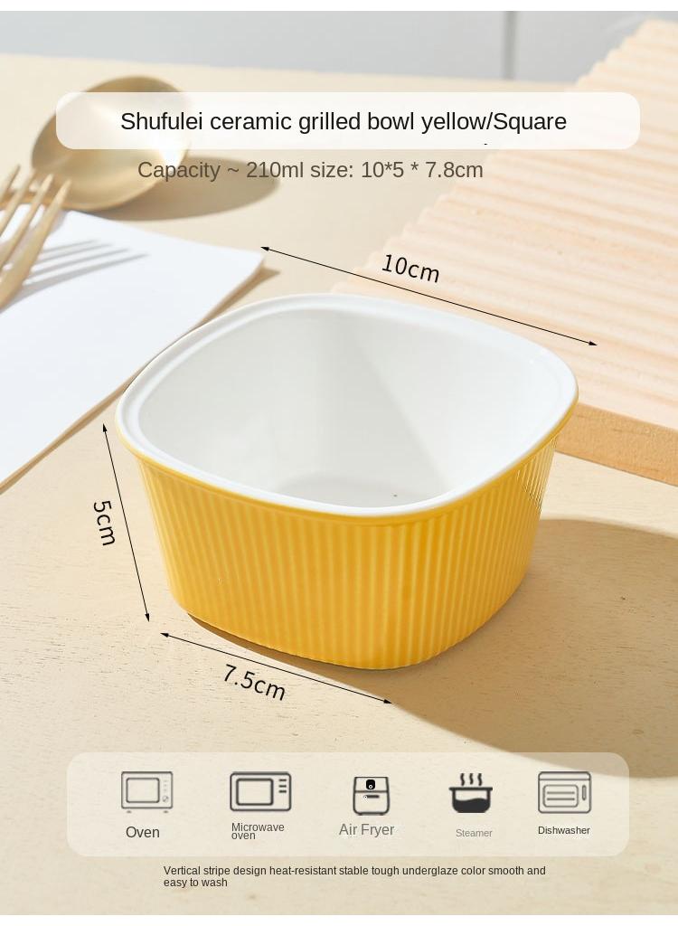 Bluejw Ramekins For Creme Brulee, Porcelain Ramekins Oven Safe, Classic Style Ramekins For Baking, Souffle Ramekins Bowls, Set Of 6 - Image 1