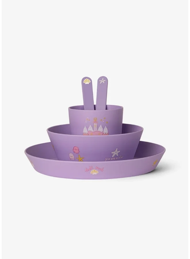 Citron Bio Based Tableware set - Mermaid
