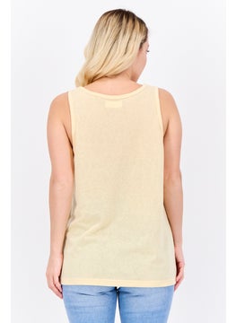 Women Scoop Neck Sleeveless Plain Tank Top, Light Orange - pzsku/Z948D6D81D49A80038CACZ/45/_/1737900750/89a038af-8895-4dcc-9c6d-0f48b16f8890