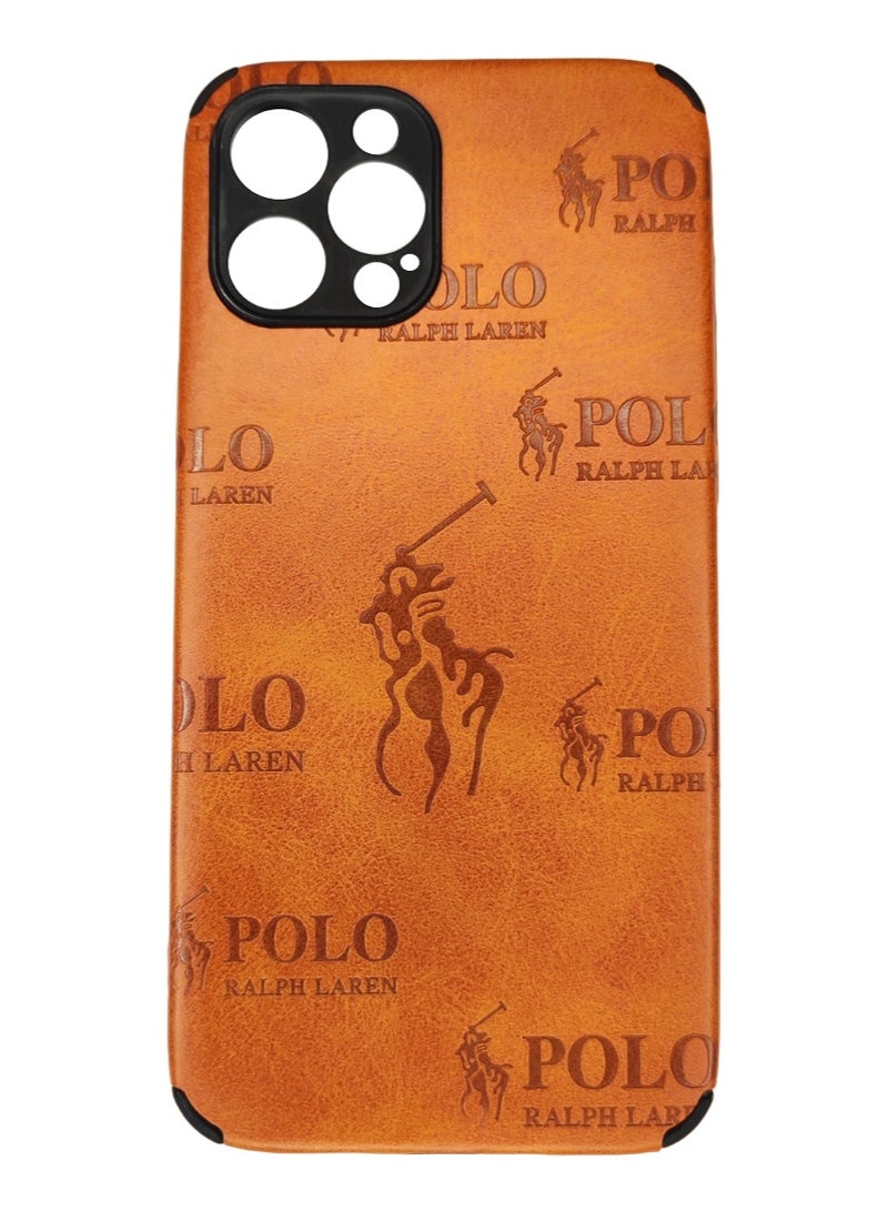 IPhone 12 Pro Max POLO RALPH LAREN Leather Case Cover With Camera Protection- Havan