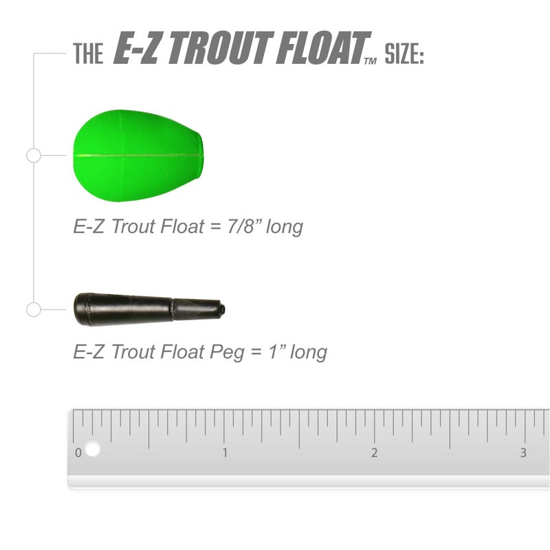 Trout Magnet E-Z Trout Float Fishing Bobbers, Easy Depth Adjustment, Ideal To Drift Small Lures Or Bait 36-Pack - Image 5