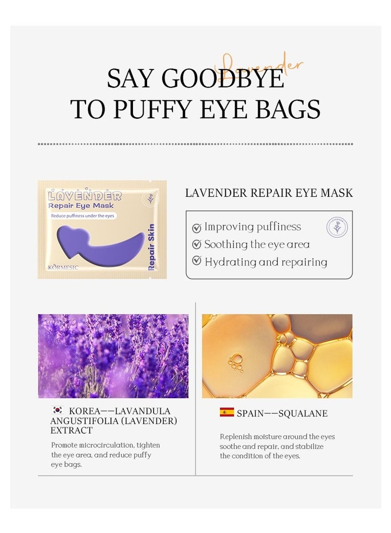 Kormesic 5 قطع-قناع العين الخزامى 7 جرام - Image 2