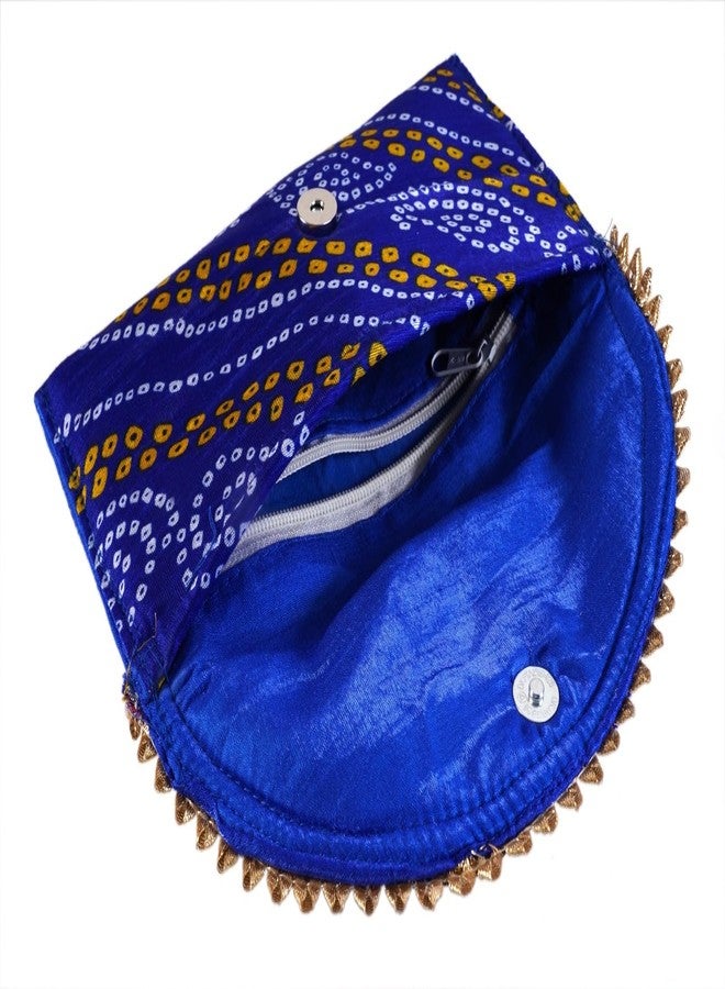 SUMERA WARQ Jaipuri Bandhej Bandhni Purse Women handbag Shagun Pouch Return Gifts|Return Gift Purse For Women - Image 3